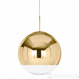 Светильник подвесной Tom Dixon Mirror Ball 50 Gold                                                  