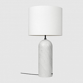 Светильник напольный Gubi Gravity Floor Lamp - XL Low, белый мрамор/белый                           
