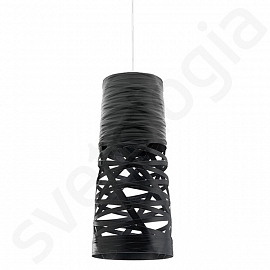 Светильник подвесной Foscarini Tress piccola, черный                                                