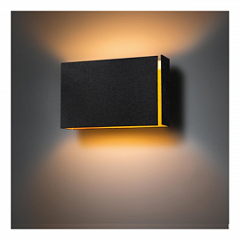 Светильник настенный Modular Split large LED, черный/золотой                                        