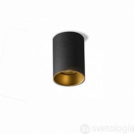 Светильник накладной Modular Lotis tubed surface LED, черный/золотой                                
