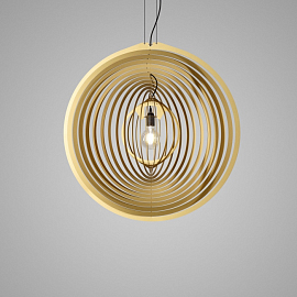 Светильник подвесной Delta Light Soiree RC 81 E27, фламандское золото                               