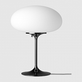 Светильник настольный Gubi Stemlite, Table Lamp 42cm, черный хром                                   
