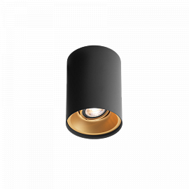 Светильник накладной Wever Ducre Solid 1.0 PAR16, черный/золото                                     