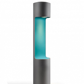 Светильник уличный напольный Modular George IP54 GU10, серый/голубой