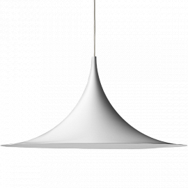 Светильник подвесной Gubi Semi Pendant M, белый матовый                                             