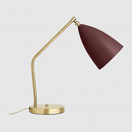 Светильник настольный Gubi Grashoppa Table Lamp, красный полуматовый                                