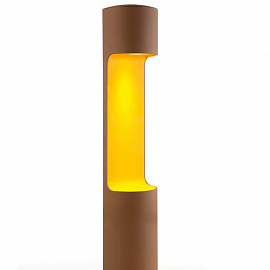 Светильник уличный напольный Modular George IP54 GU10, коричневый/желтый                            