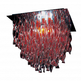 Светильник накладной Axo Light Aura ceiling PX, красный                                             