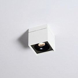 Светильник накладной Wever Ducre Sirro 1.0 LED, белый/черный                                        