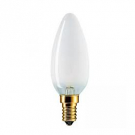 Лампа накаливания B35 60W E14 матовая                                                               