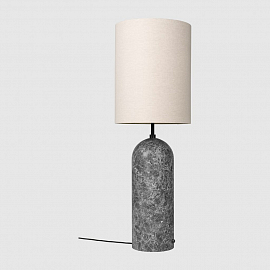 Светильник напольный Gubi Gravity Floor Lamp - XL High, серый мрамор/холст                          