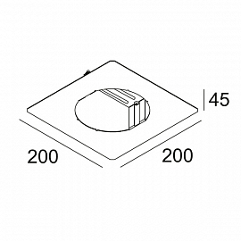 Монтажная рамка для гипсокартона Plasterkit 185                                                     