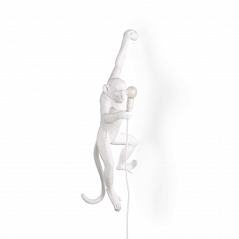 Светильник уличный настенный Seletti The Monkey Lamp White Outdoor Hanging Version                  