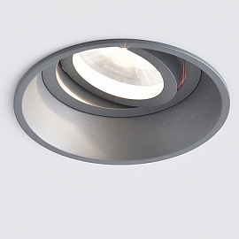 Светильник встраиваемый Wever Ducre Deep adjust 1.0 MR16, серебряный                                