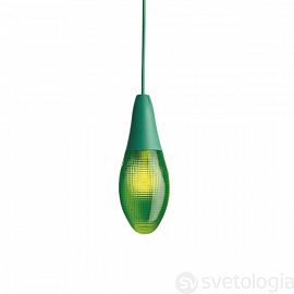 Светильник подвесной LucePlan Pod Lens, зеленый                                                     