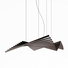 Светильник подвесной Vibia Rhythm horizontal 2112, шоколад                                          