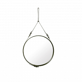 Зеркало Gubi Adnet Circulaire S, оливковый                                                          