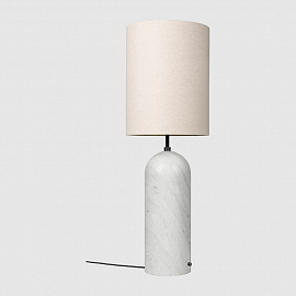 Светильник напольный Gubi Gravity Floor Lamp - XL High, белый мрамор/холст                          