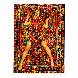 Ковер Seletti Rectangular Rug "Lady on Carpet"                                                      