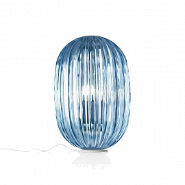 Светильник настольный Foscarini Plass medium с диммером, голубой                                    
