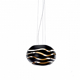 Светильник подвесной B'lux Tree series S50 LED, черный/золотой                                      