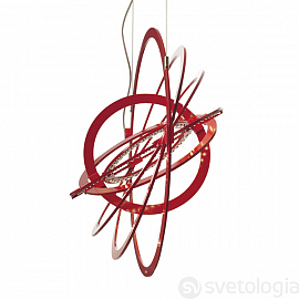 Светильник подвесной Artemide Copernico 500 sospensione, красный                                    
