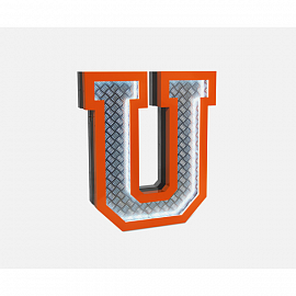 Светильник настольный Delightfull Letter U mini                                                     