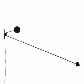 Светильник настенный LucePlan Counterbalance wall, черный                                           