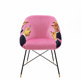 Стул Seletti Padded Chair "Lipsticks Pink"                                                          