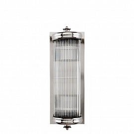 Светильник настенный Eichholtz Wall Lamp Glorious S, никель/прозрачный                              
