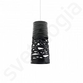 Светильник подвесной Foscarini Tress mini, черный                                                   
